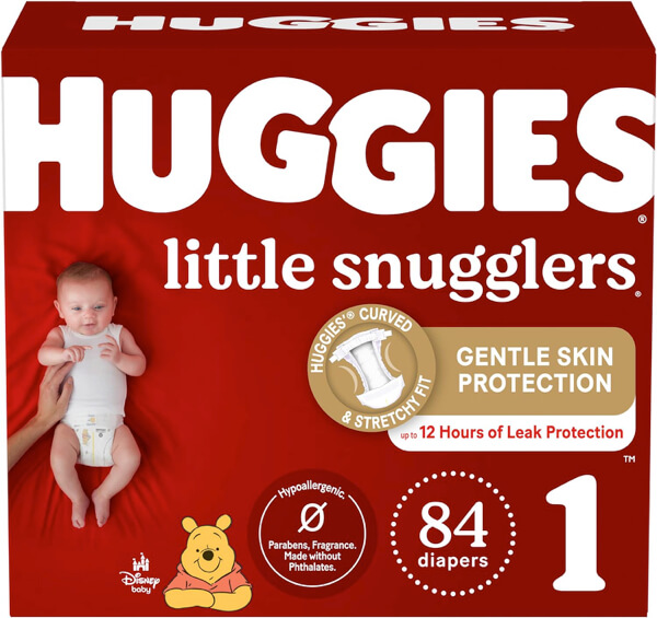 Huggies Little Snugglers - pañales hipoalergenicos para bebe etapa 1